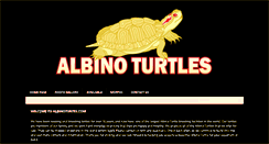 Desktop Screenshot of albinoturtles.com